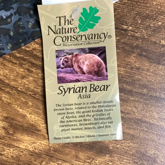 Nature Conservatory Tie Syrian Bear NWT - Picture 6 of 7